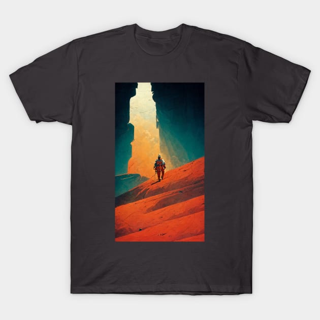 Walk in the Canyon T-Shirt by JoshWhiteArt